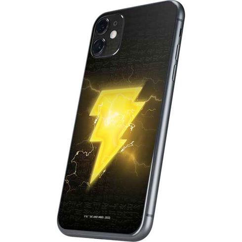 DC Comics Black Adam Lightning Bolt iPhone 11 Skin